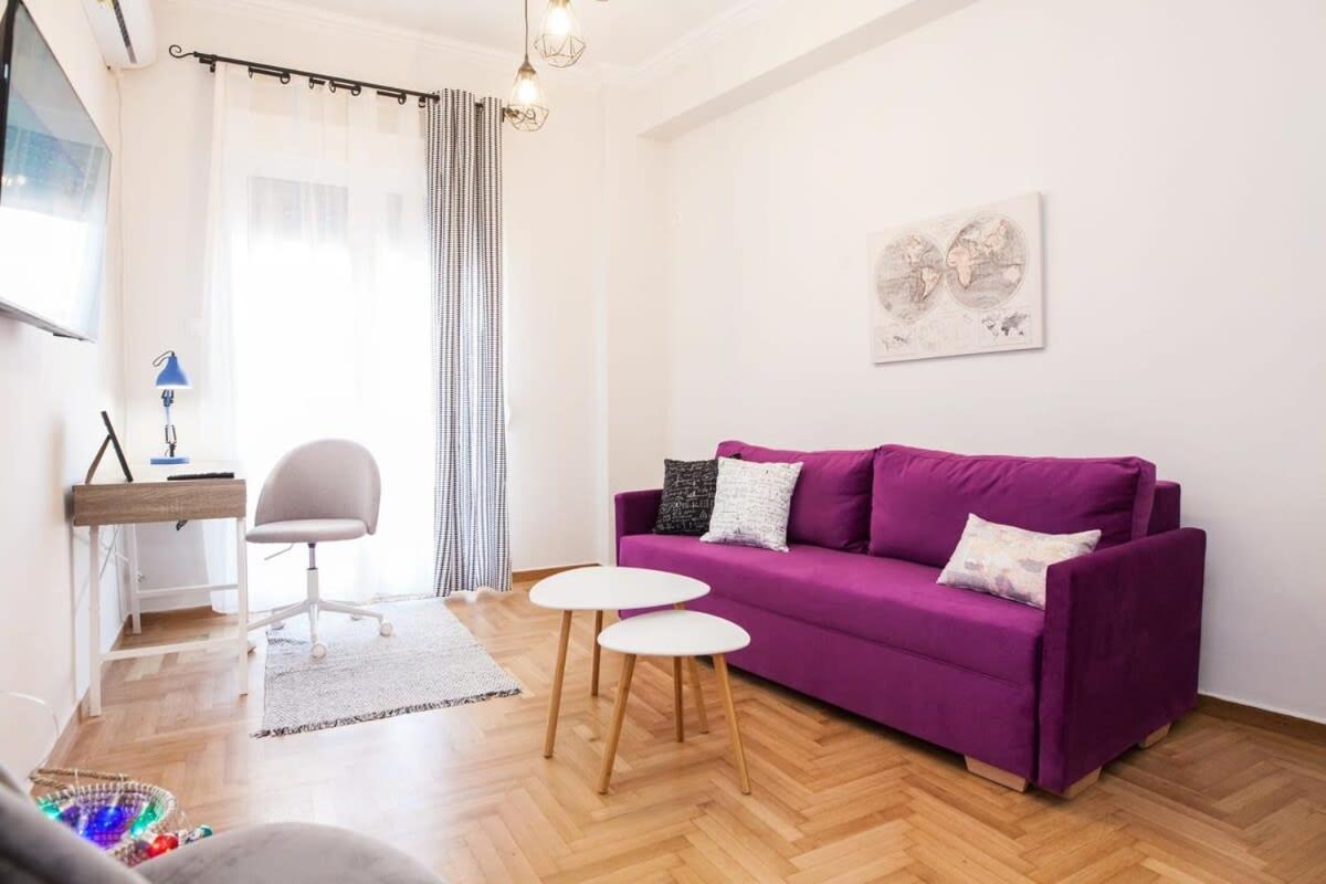 Contemporary Stylish Apartment Located Near Metaxourgeio Area Athen Eksteriør billede